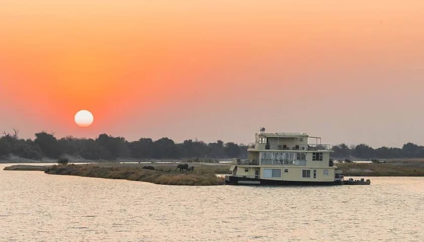 Sunset Cruise Along Chobe River