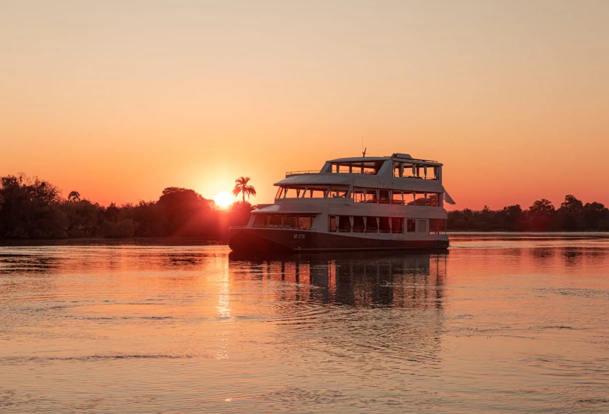 Sunset Cruise on the Zambezi River