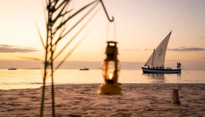 Traditional Dhow Ocean Sailing