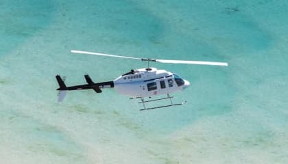 Helicopter Arrival