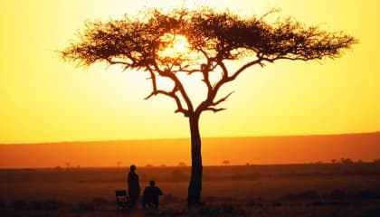 Sundowners On Mara Escarpments
