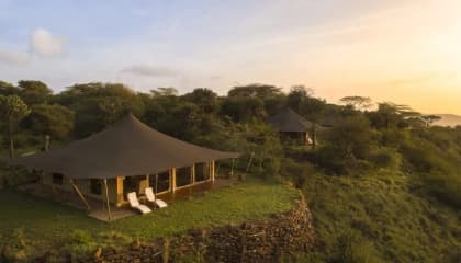 Laikipia Escarpment Tents And Views